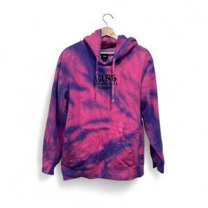 Vans Purple Pink Tie Dye Crewneck Sweatshirt Size Medium